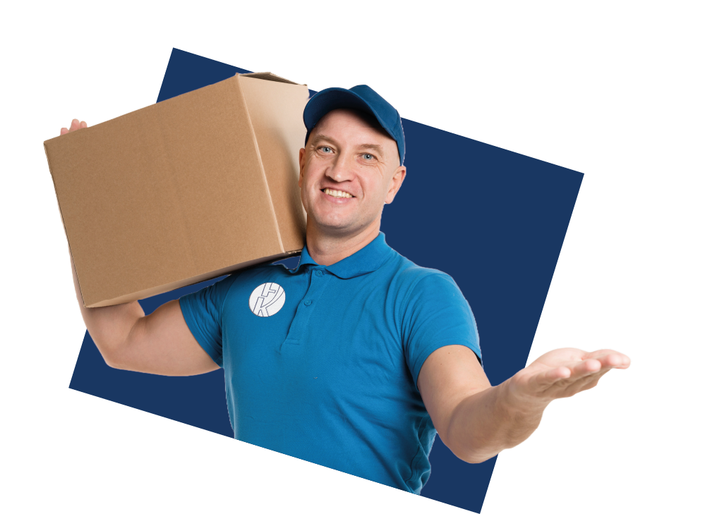 bezorger van Trans Bike